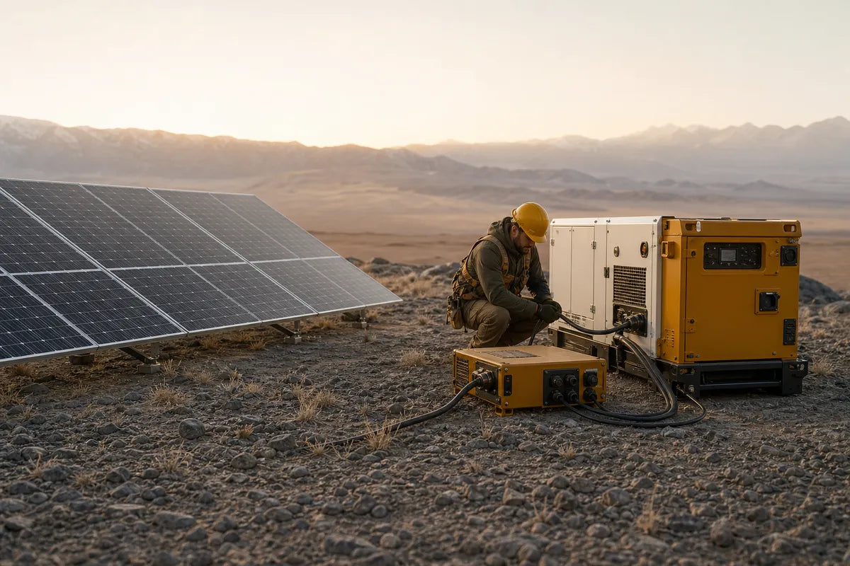 How to Integrate Solar Power Into Your Hybrid Generator