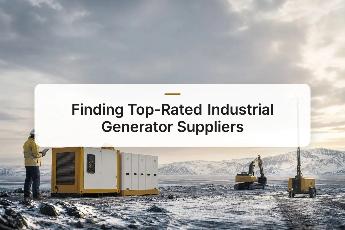 Finding Top-Rated Industrial Generator Suppliers