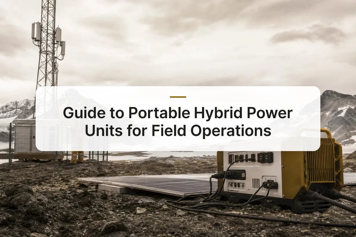 Guide to Portable Hybrid Power Units for Field Operations