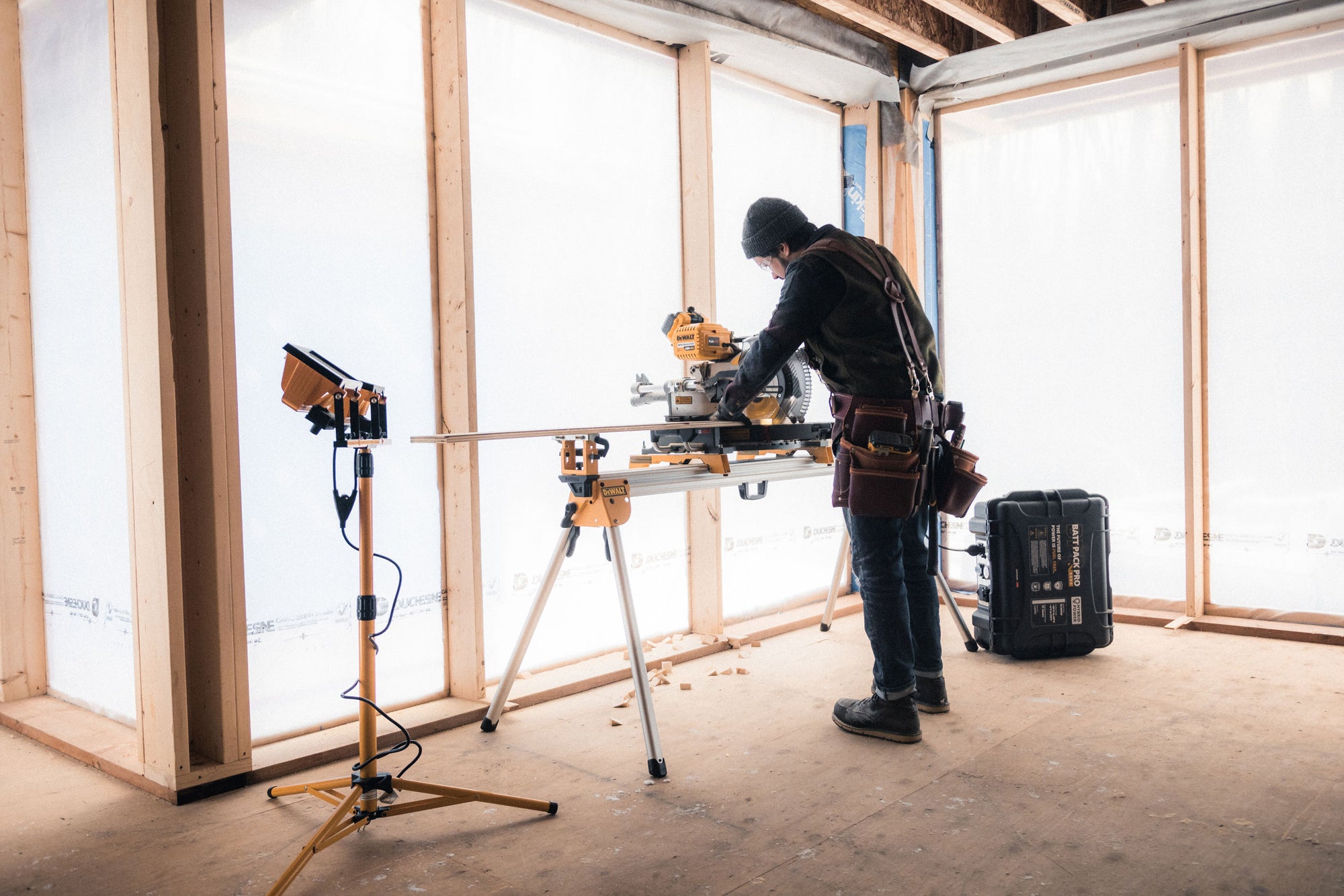 Powering Construction Efficiently: Batt Pack Pro's Impact on Remote Job Sites