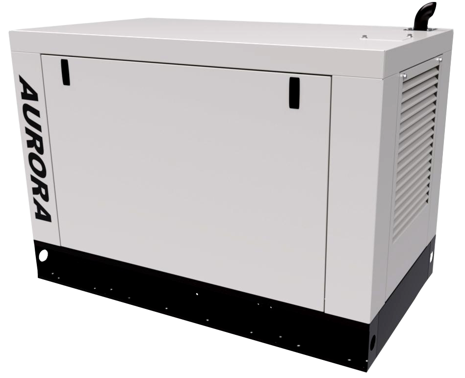 Water Cooled Diesel DC Generator (13kW) + 100 gallon tank